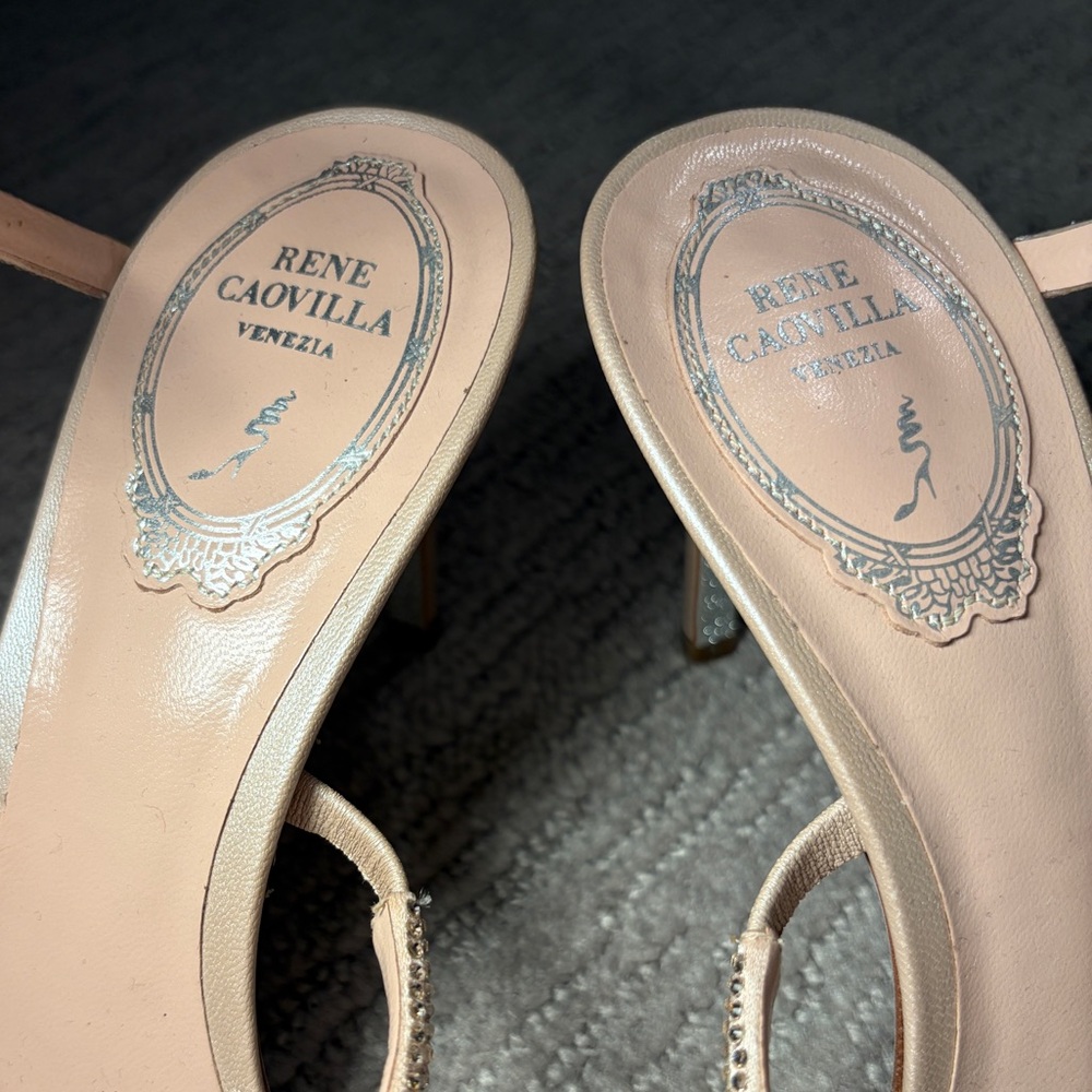 René Caovilla Cleo Sandal Heels - Picture 2 of 9